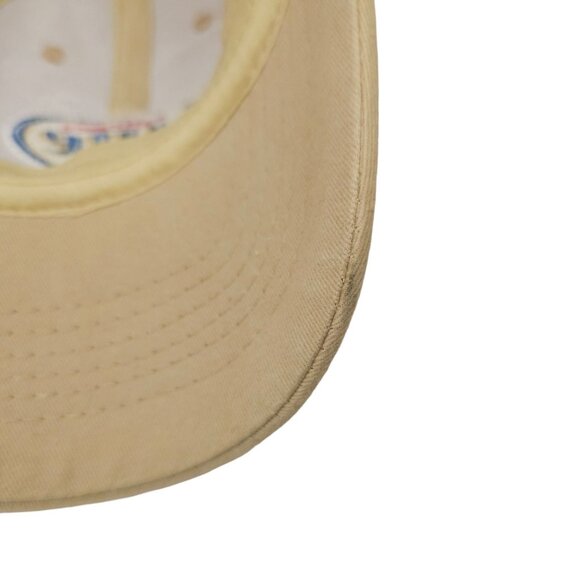 Miller Lite Embroidered Logo Khaki Strapback Cap Trucker Baseball Hat Beer Acme - Picture 4 of 15